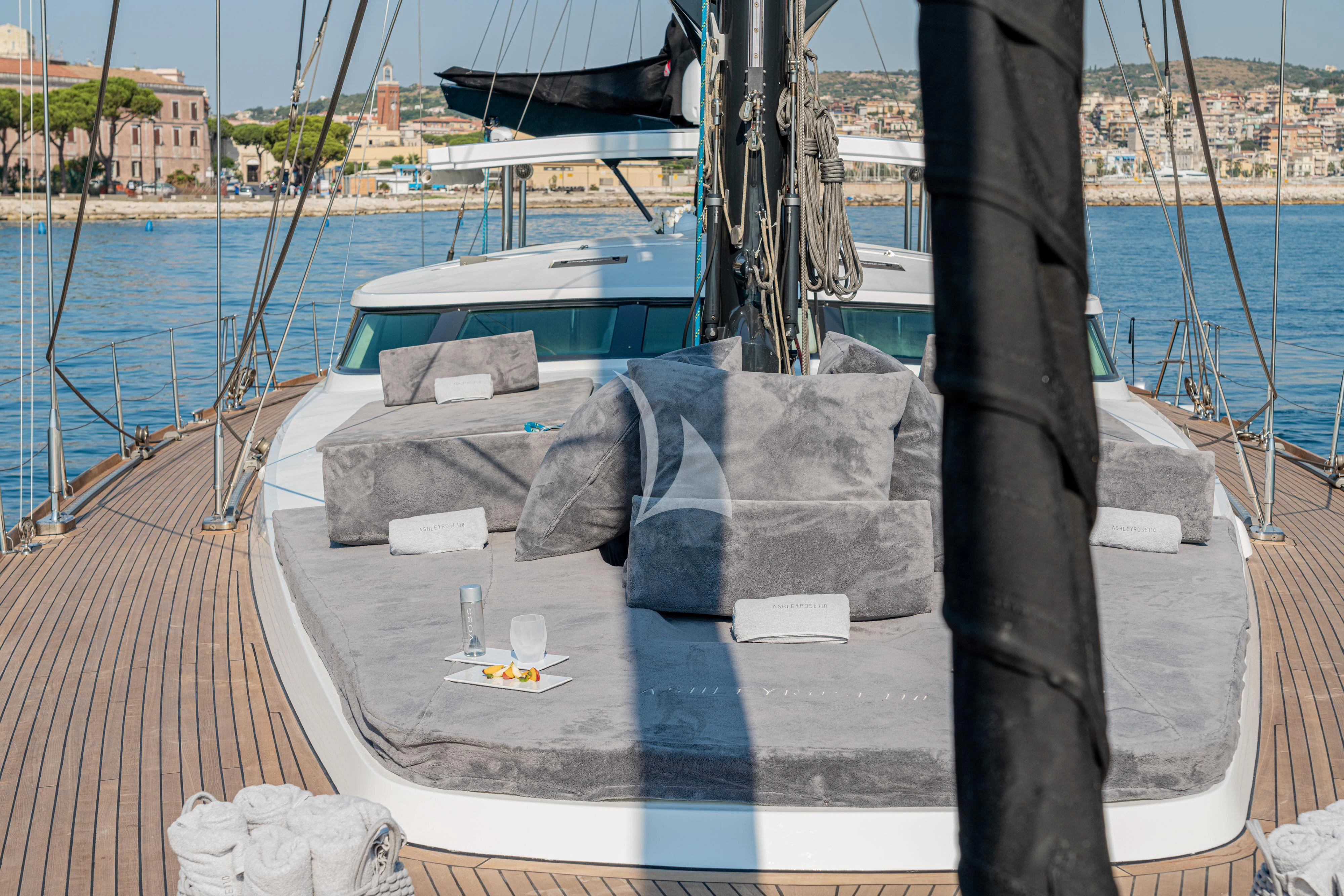 a boat on the water aboard ASHLEYROSE Yacht for Sale