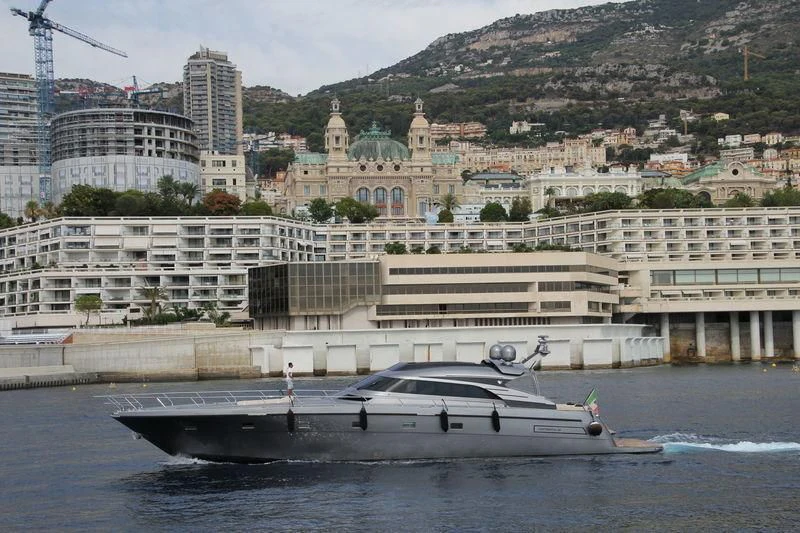 a boat on the water aboard SWAGGY Yacht for Sale