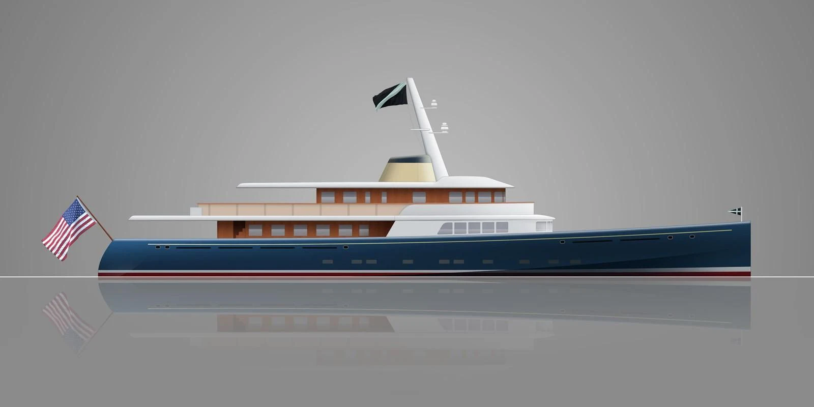 graphical user interface aboard PROJECT MARLIN Yacht for Sale