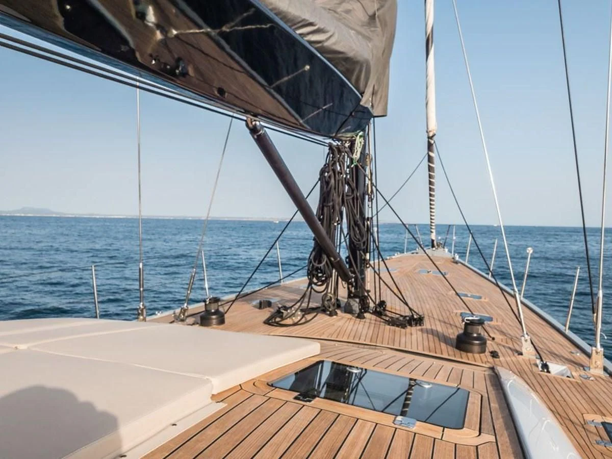 a boat on the water aboard KALINDA Yacht for Sale