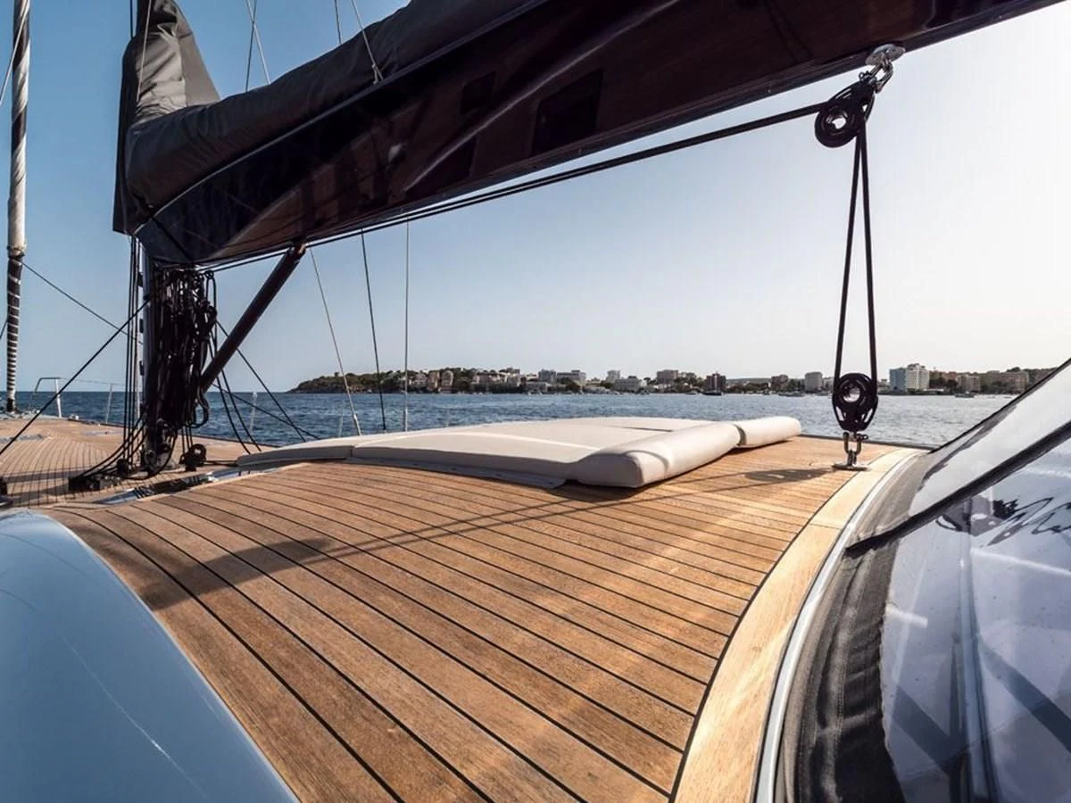 a boat on the water aboard KALINDA Yacht for Sale