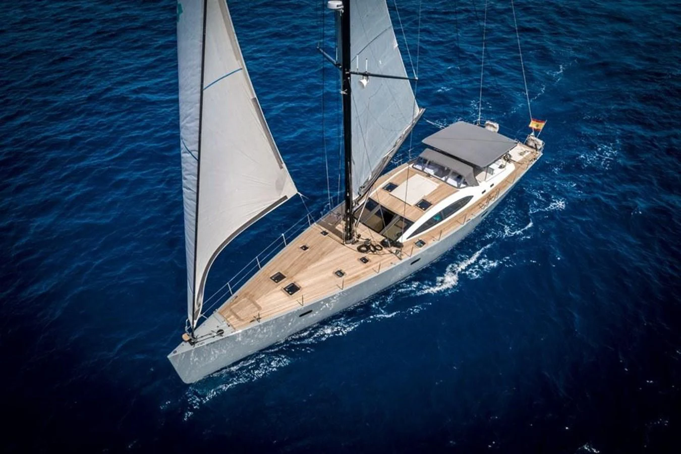 a boat on the water aboard KALINDA Yacht for Sale