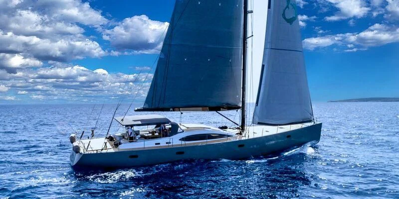 a boat on the water aboard KALINDA Yacht for Sale