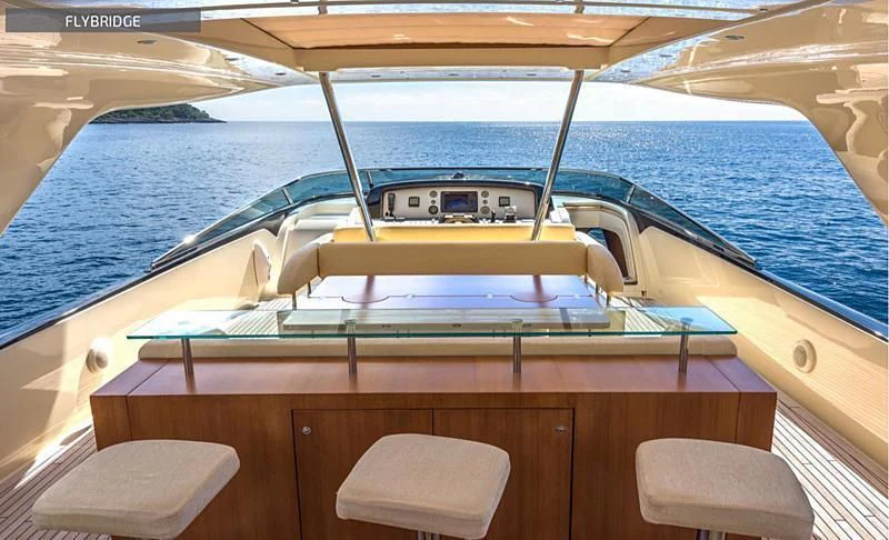the inside of a boat aboard RUFF ONE II Yacht for Sale