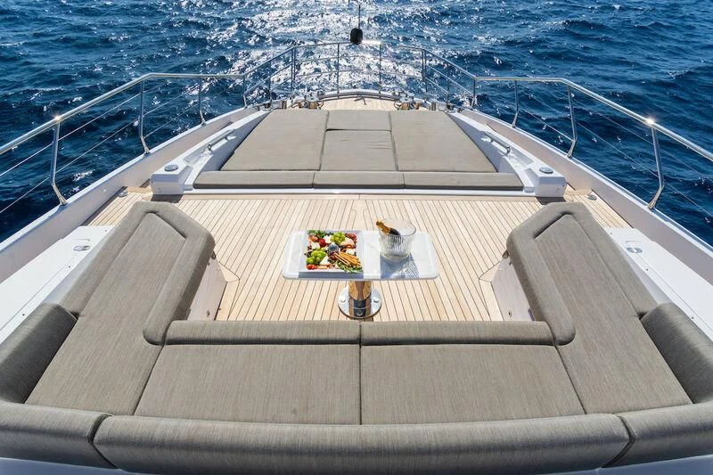 a boat on the water aboard AZIMUT GRANDE 27/52 Yacht for Sale