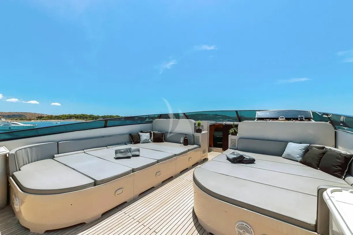 a boat on the water aboard THEION Yacht for Sale