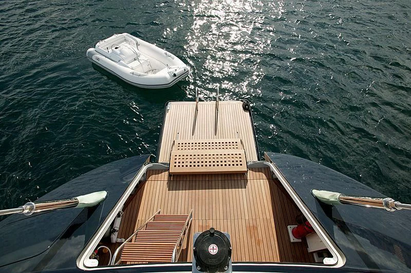 a boat on the water aboard STALLA DE MUR Yacht for Sale
