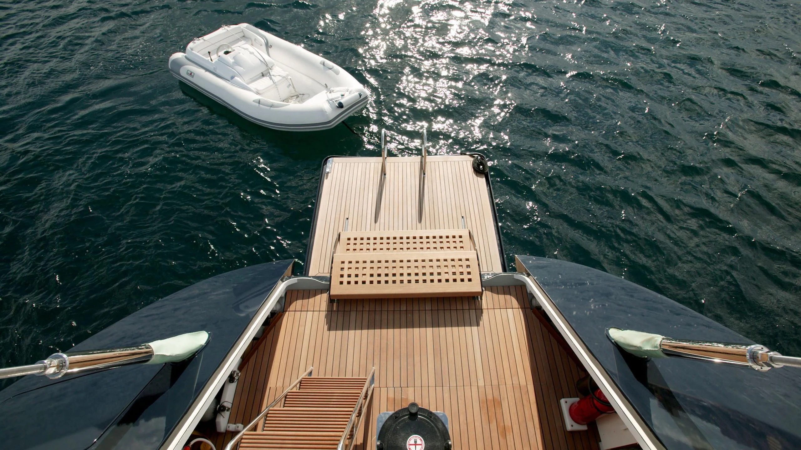 a boat on the water aboard STALLA DE MUR Yacht for Sale