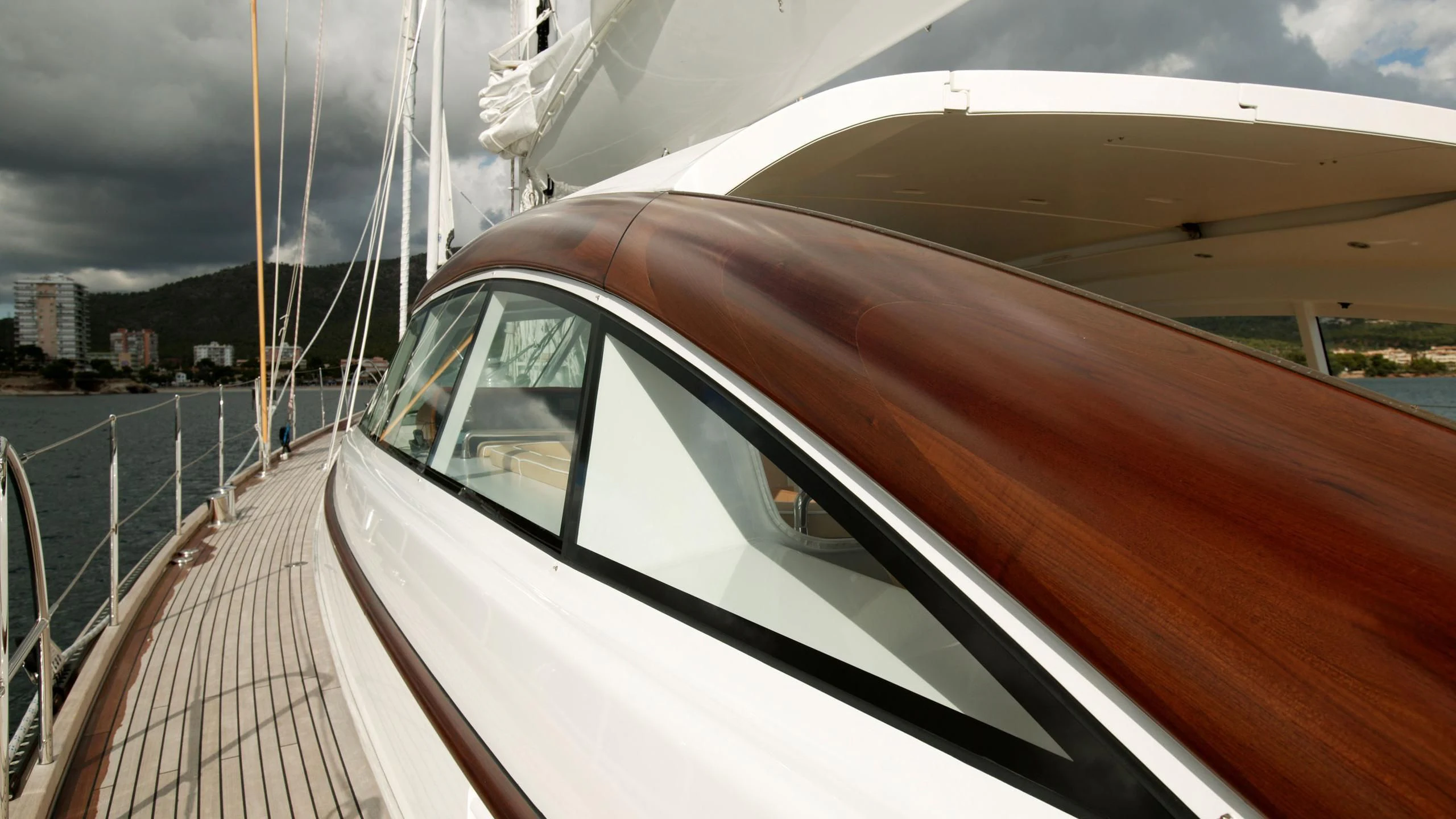 a boat on the water aboard STALLA DE MUR Yacht for Sale