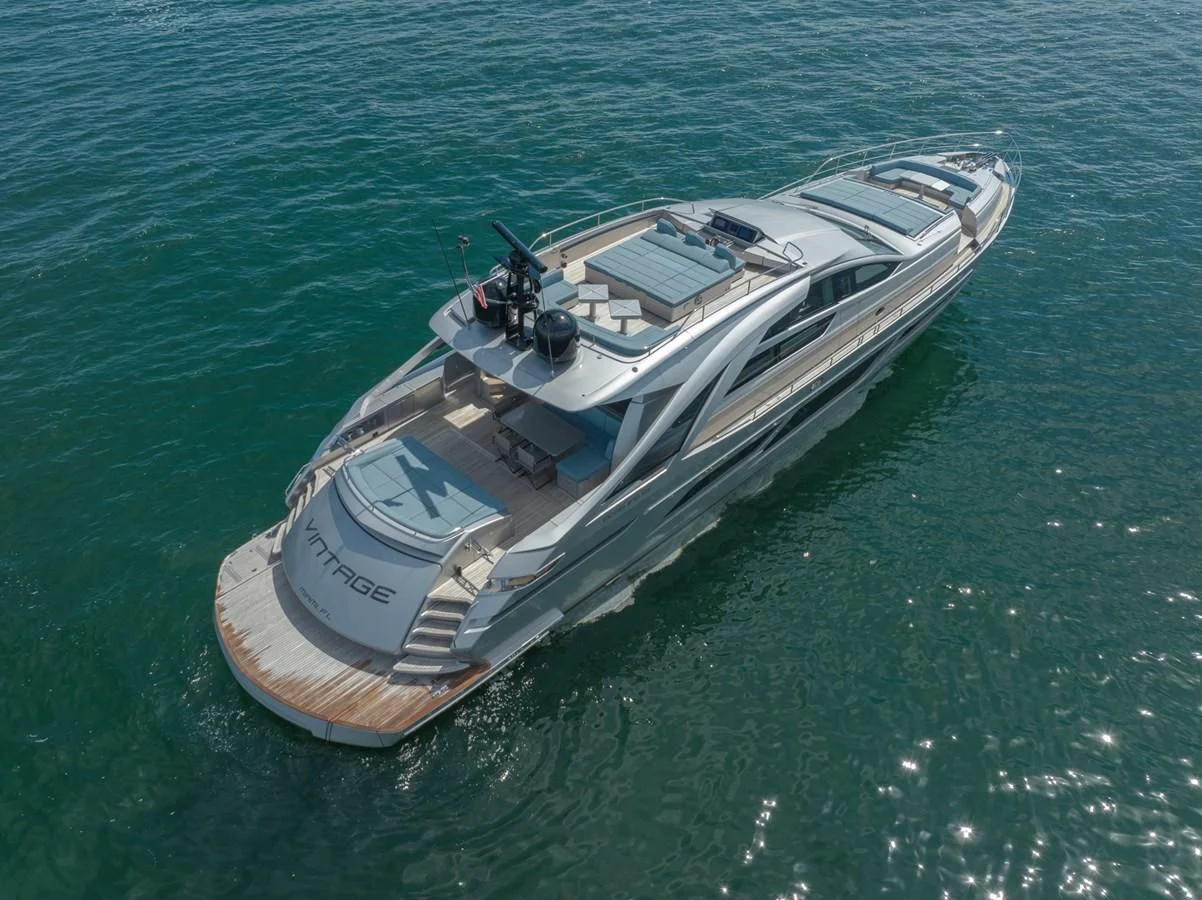a boat in the water aboard VINTAGE Yacht for Sale