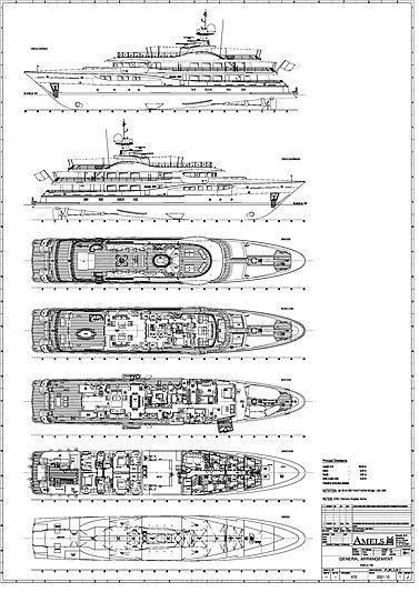 diagram aboard HALO Yacht for Sale