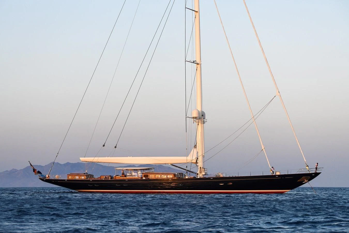 a boat on the water aboard HERMETICA Yacht for Sale