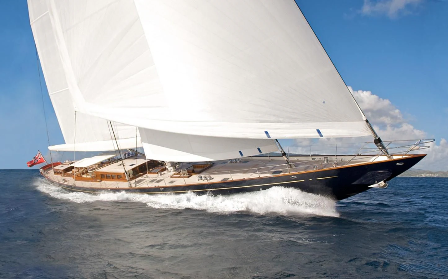 a boat on the water aboard HERMETICA Yacht for Sale