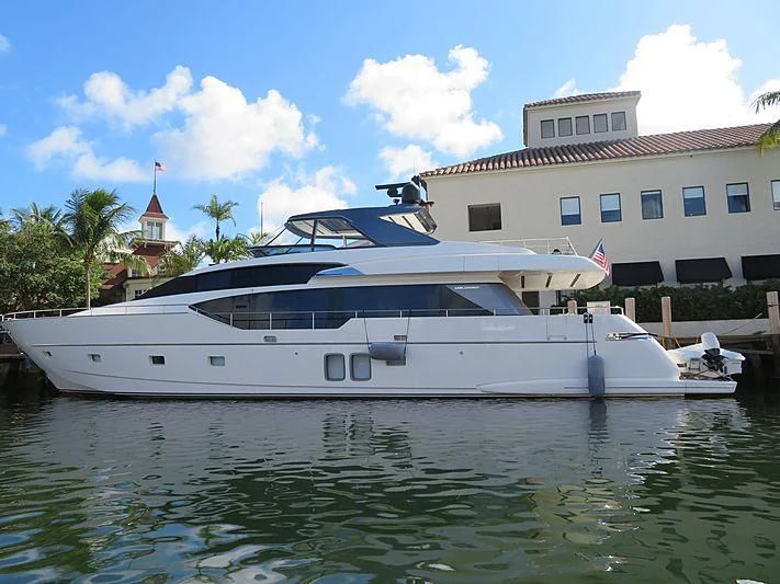 a boat in the water aboard CHONY Yacht for Sale