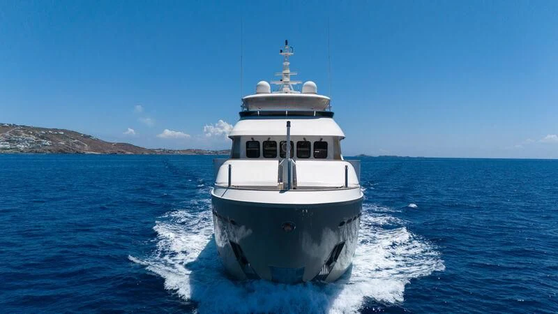a boat on the water aboard O Yacht for Sale