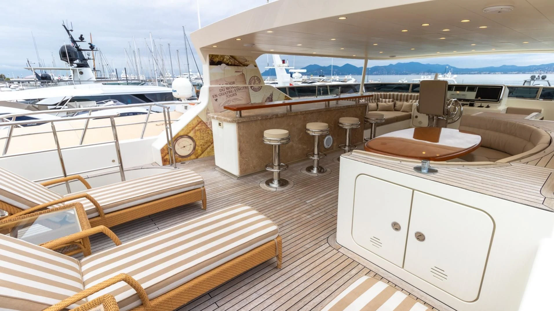 a boat on the water aboard O Yacht for Sale