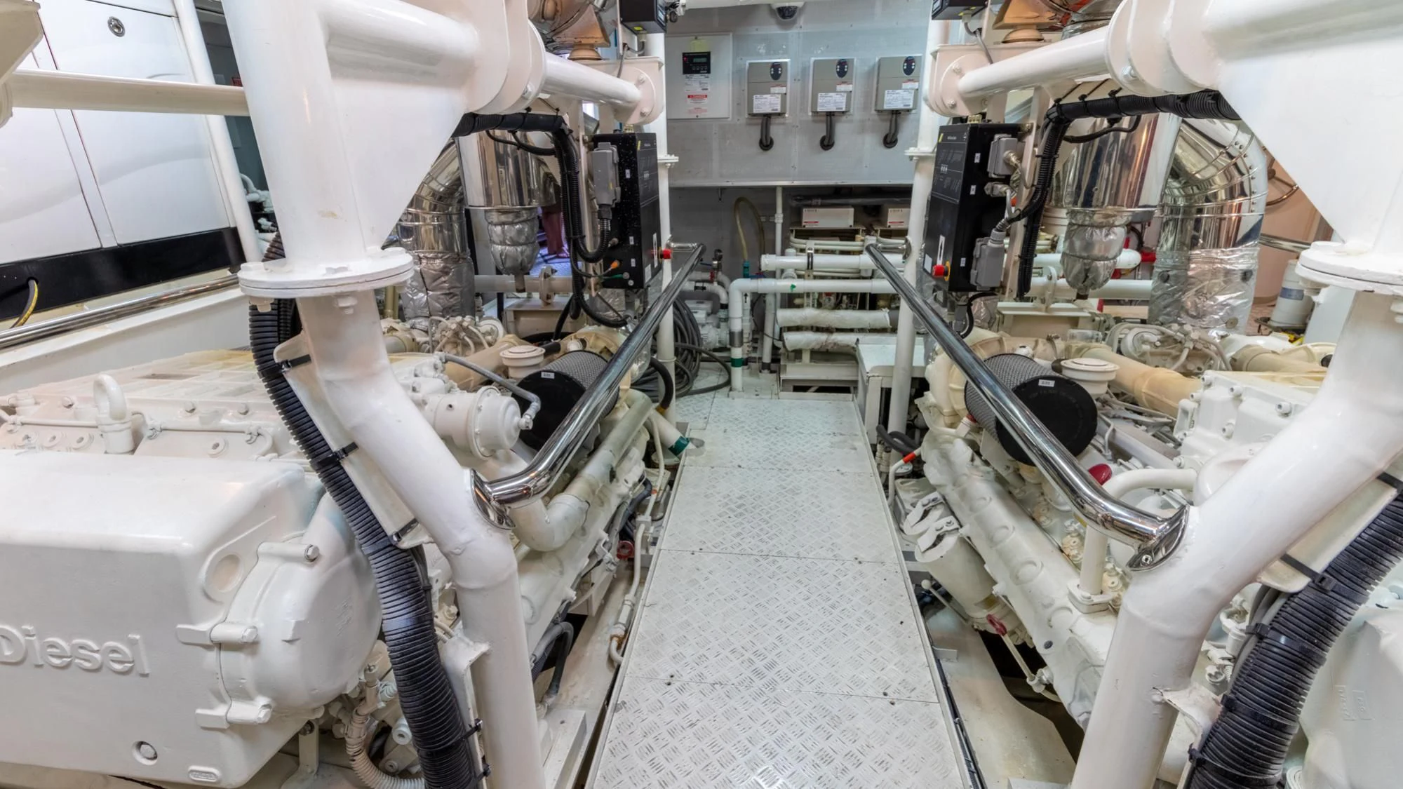 a close-up of a machine aboard O Yacht for Sale