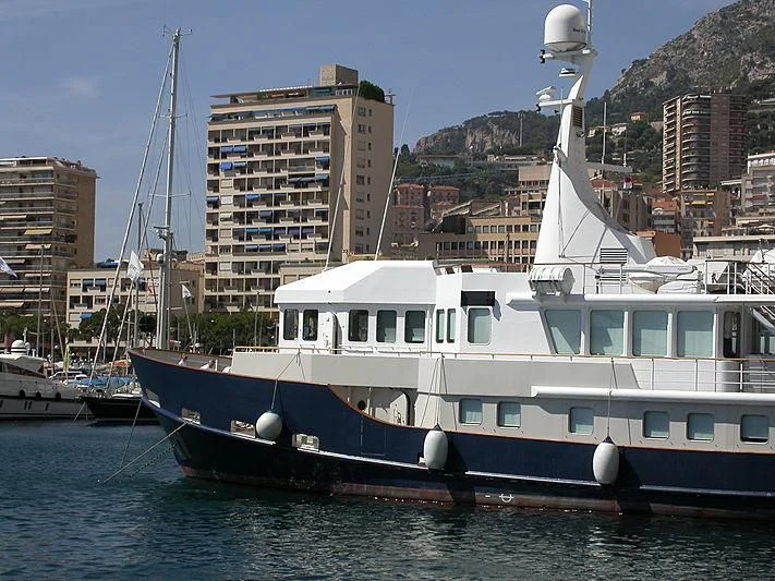 a boat in the water aboard ALTER EGO Yacht for Sale