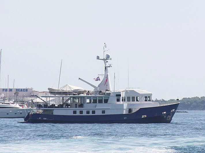 a boat in the water aboard ALTER EGO Yacht for Sale