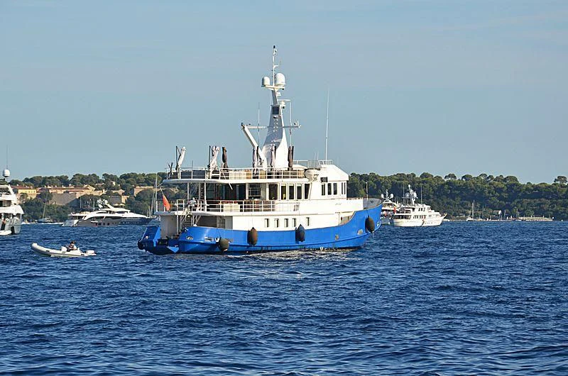 a boat on the water aboard ALTER EGO Yacht for Sale