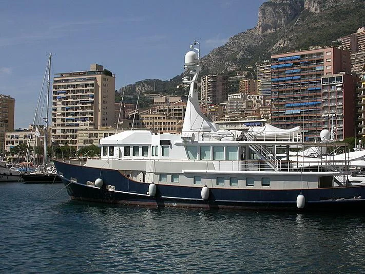 a boat in the water aboard ALTER EGO Yacht for Sale