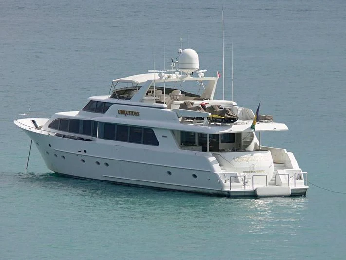 a boat in the water aboard THE JOB Yacht for Sale