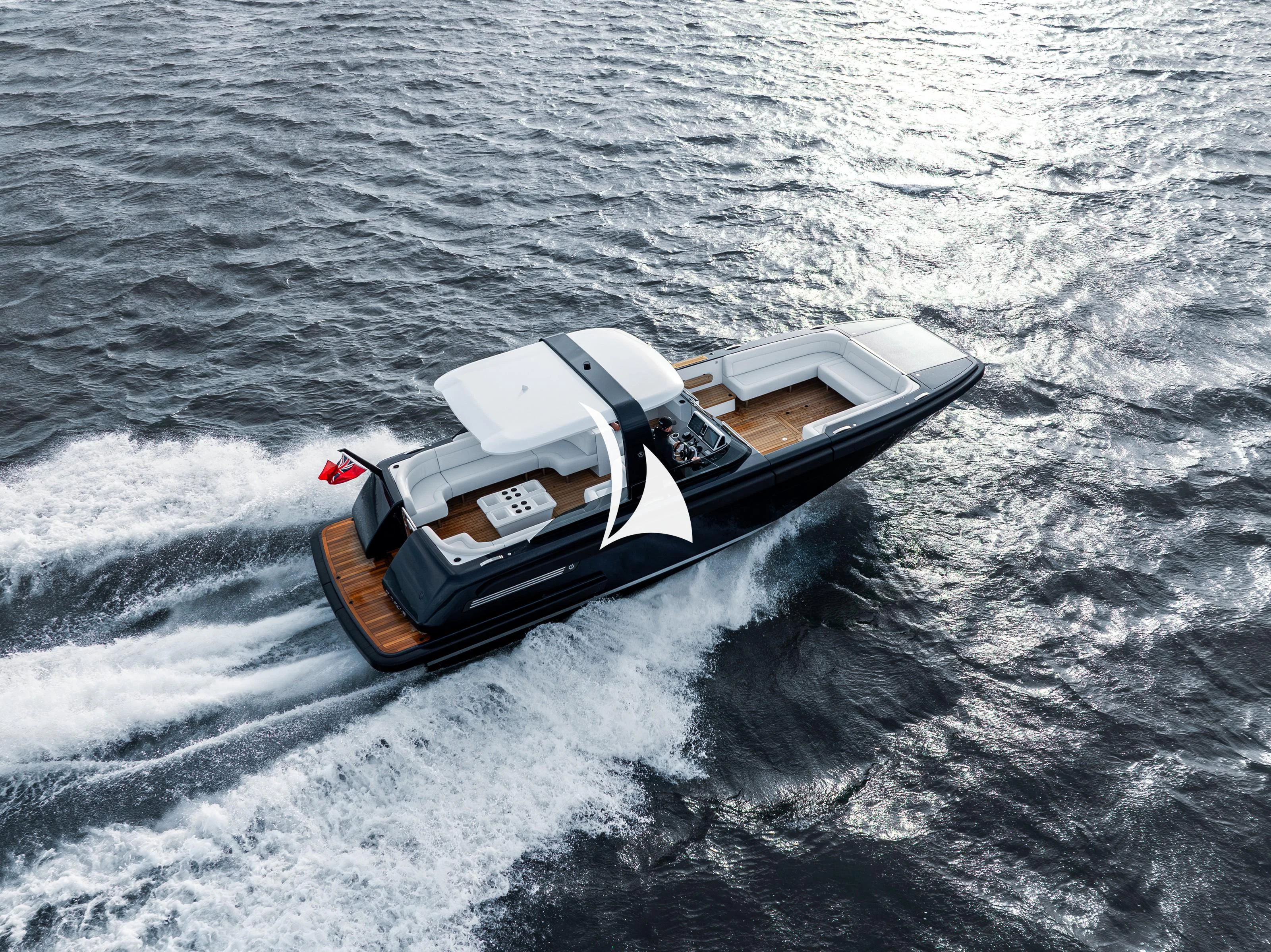 a boat in the water aboard AQUILA Yacht for Sale