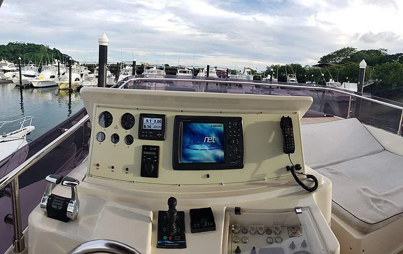 a boat on the water aboard ALL RUMORS Yacht for Sale