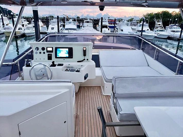 a boat on the water aboard ALL RUMORS Yacht for Sale
