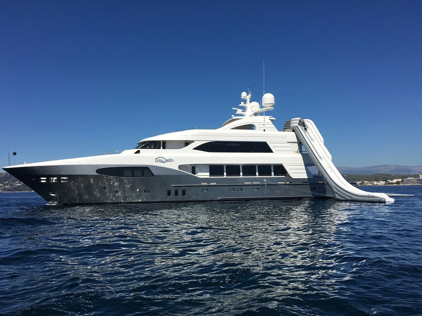 a boat on the water aboard I SEA Yacht for Sale