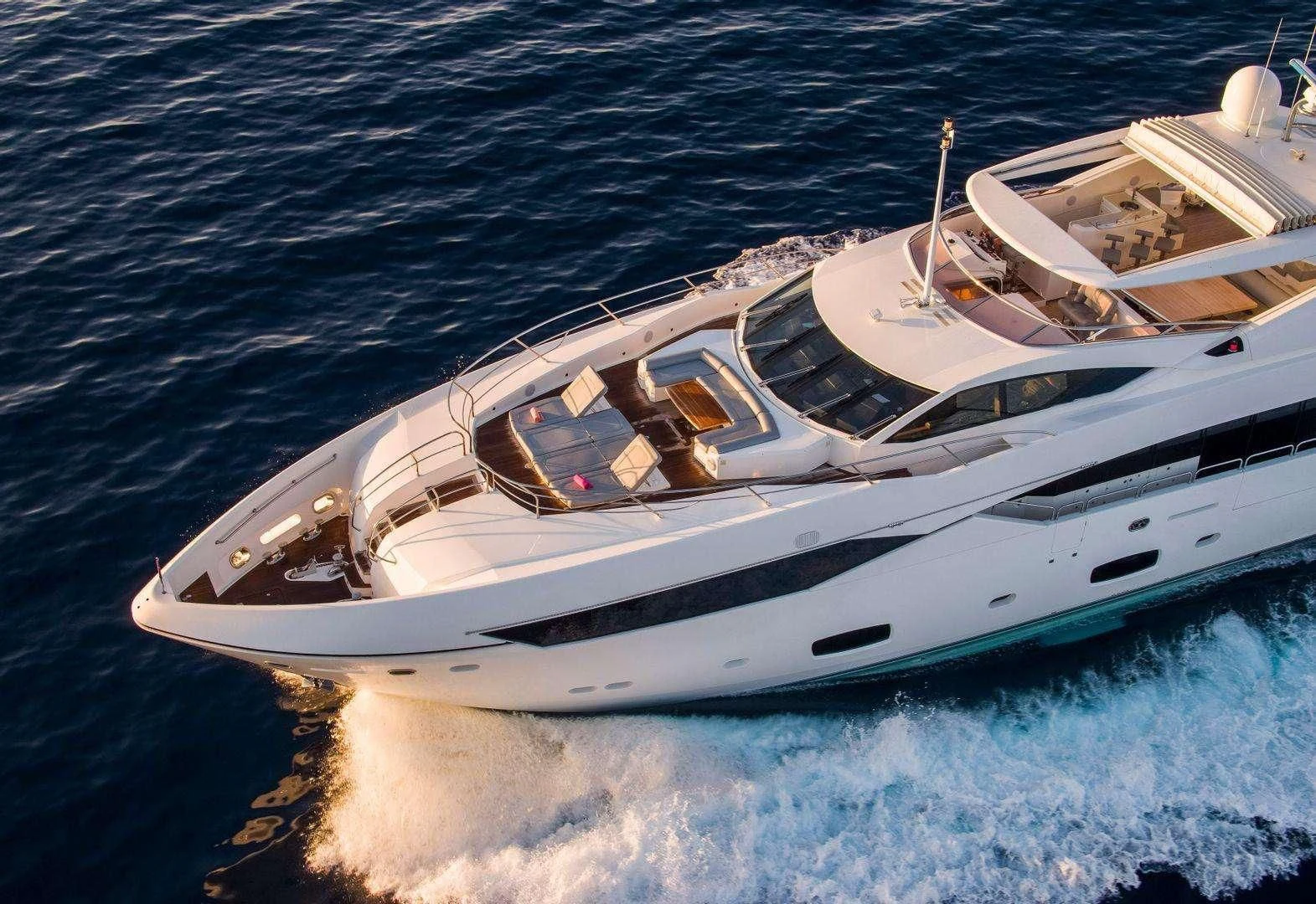 a boat on the water aboard MAKANI II Yacht for Charter