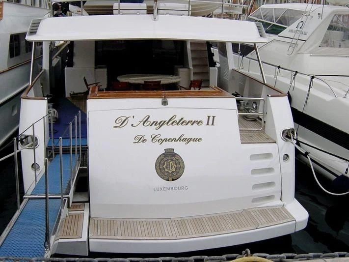 a white rectangular object with a label on it aboard SEA LADY II Yacht for Sale