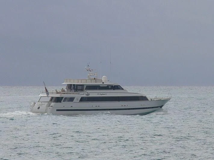 a boat in the sea aboard SEA LADY II Yacht for Sale