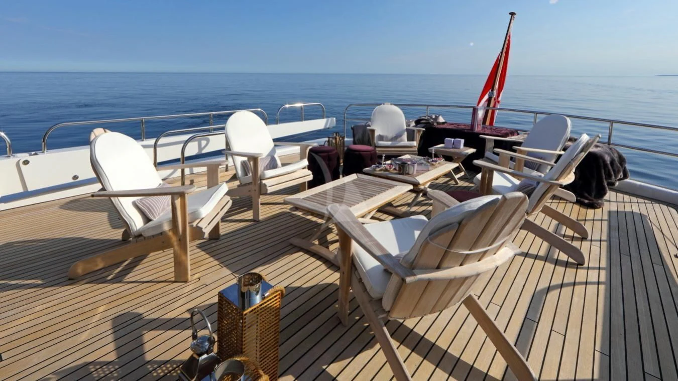 a boat on the water aboard SEA LADY II Yacht for Sale