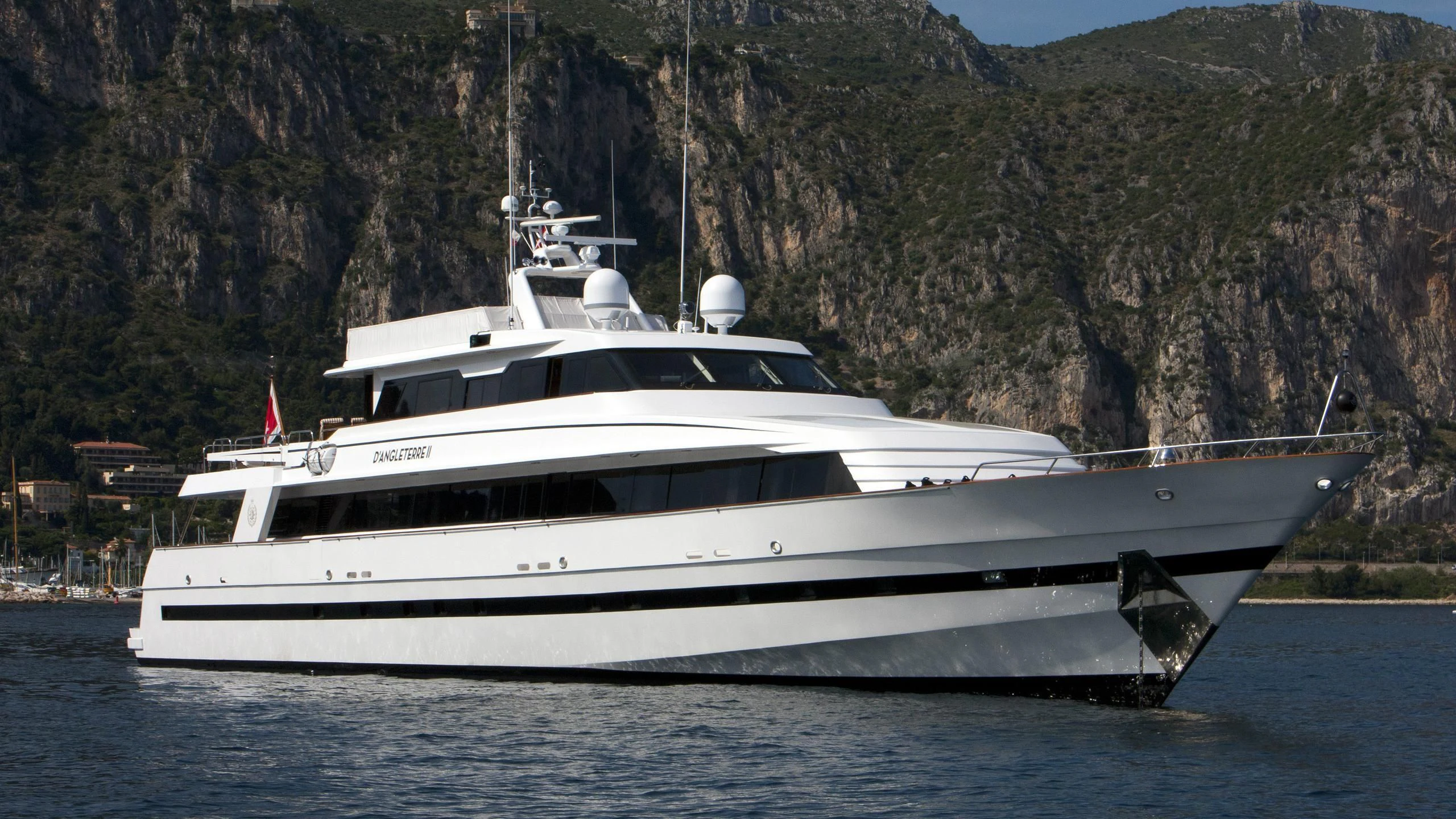 a boat on the water aboard SEA LADY II Yacht for Sale