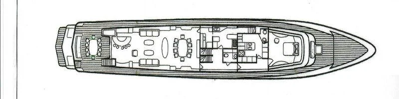 a silver rectangular object with text aboard SEA LADY II Yacht for Sale