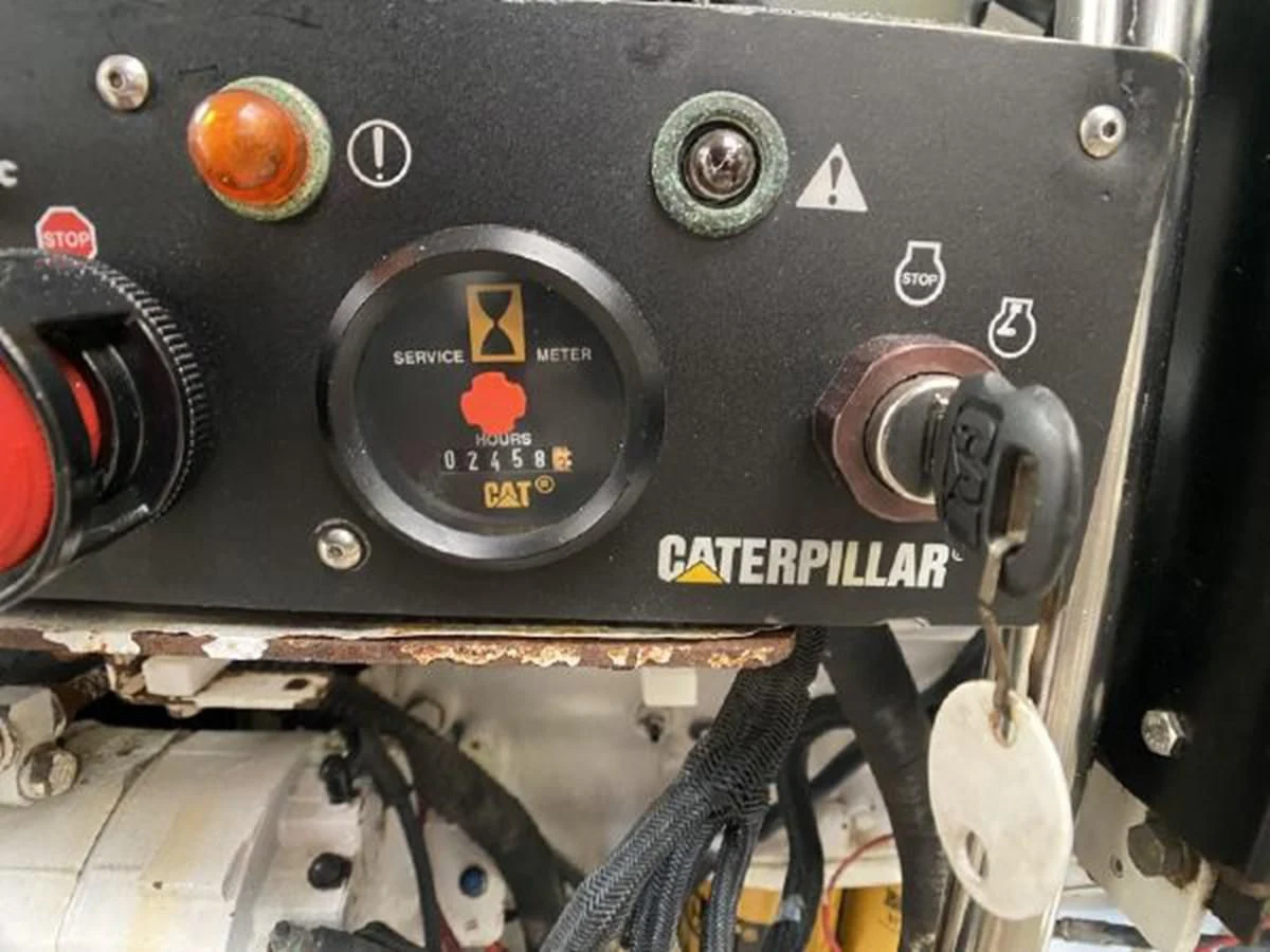 a close-up of a black device aboard 2005 760 FERRETTI MOTOR YACHT Yacht for Sale