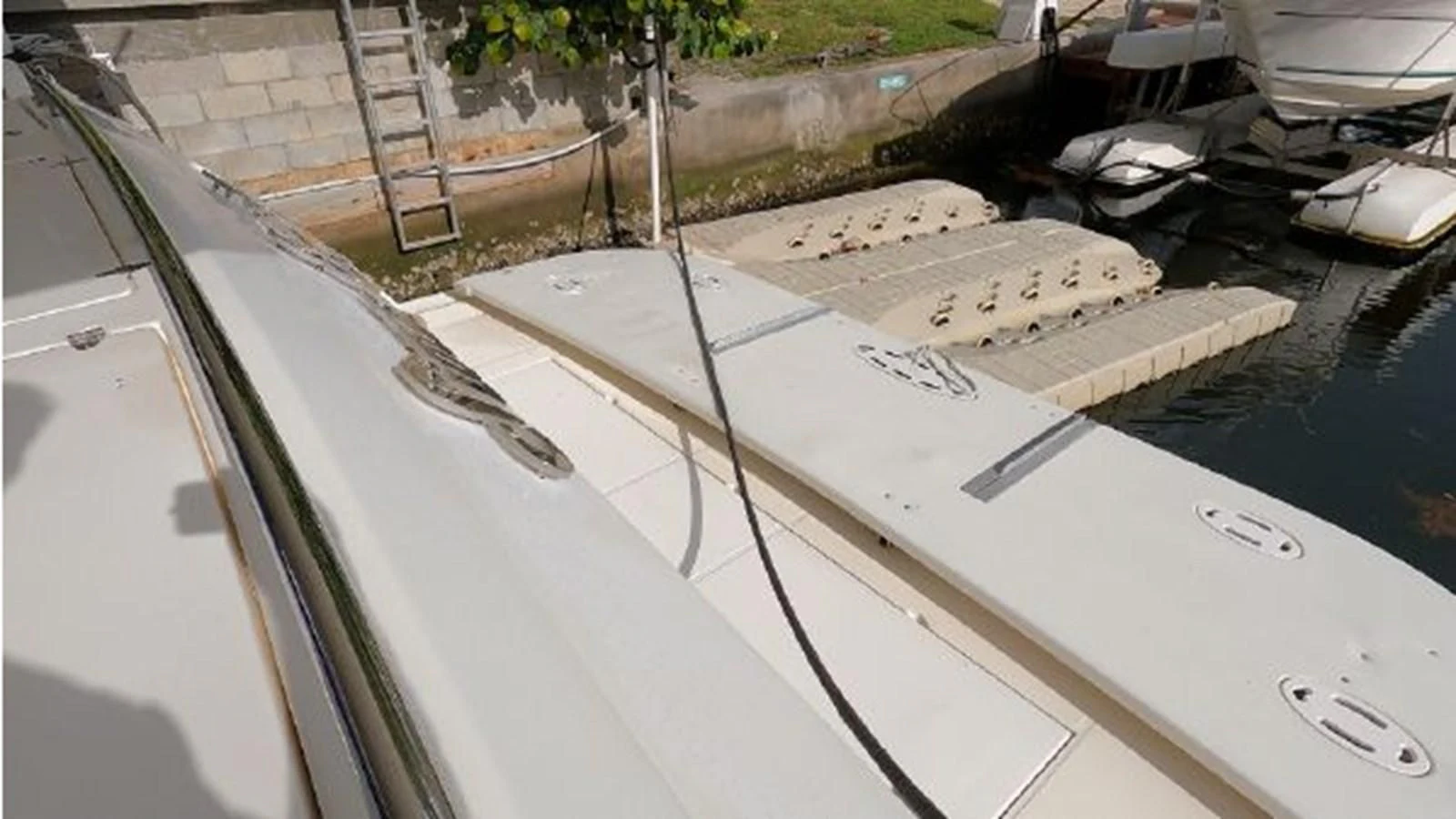 a boat on the water aboard 2005 760 FERRETTI MOTOR YACHT Yacht for Sale