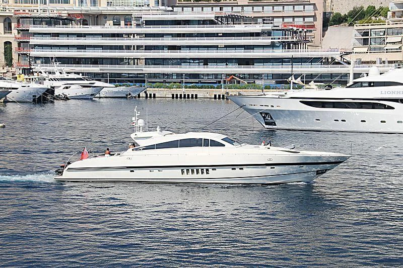 a boat on the water aboard A4 Yacht for Sale