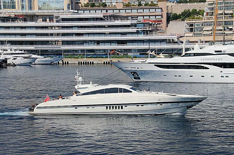 a boat on the water aboard A4 Yacht for Sale