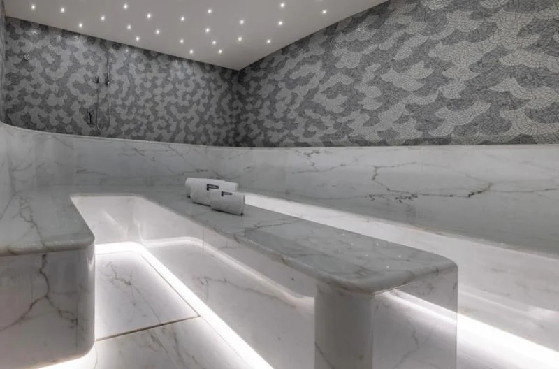 a white box on a table aboard POLESTAR Yacht for Sale