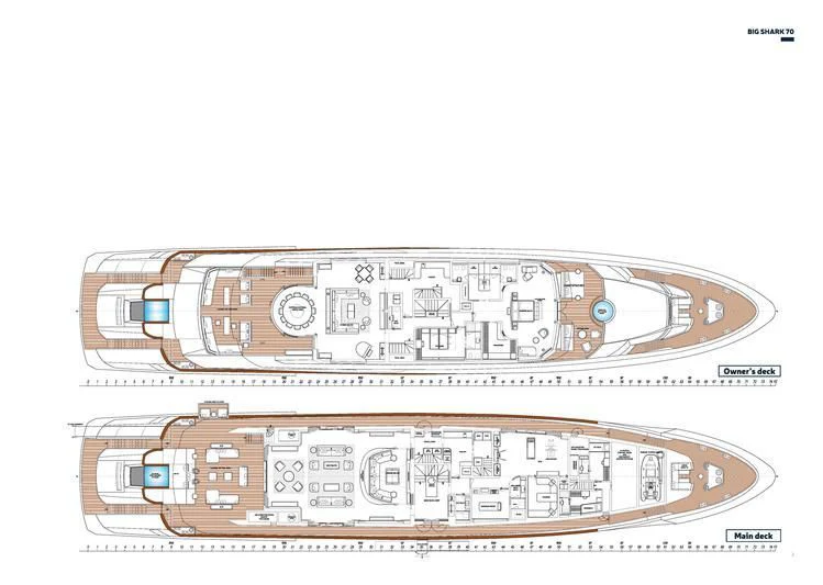 diagram aboard POLESTAR Yacht for Sale