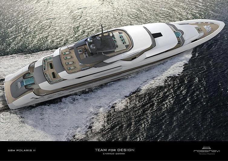 a space ship on a surface aboard POLESTAR Yacht for Sale