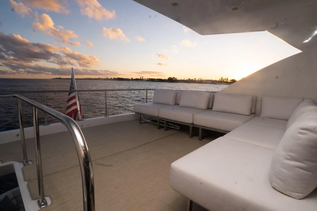 a boat on a body of water aboard KALEEN Yacht for Sale