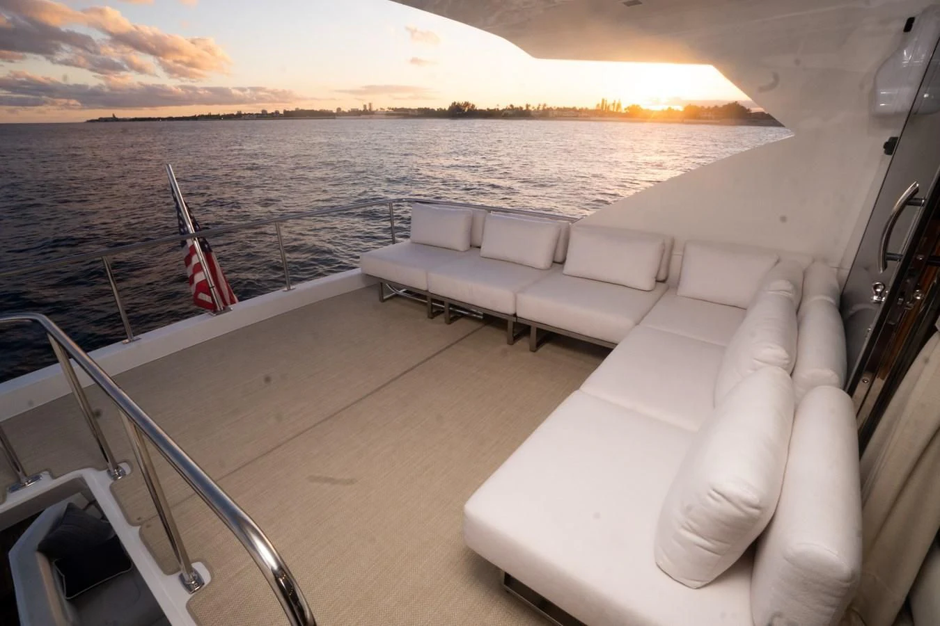 a boat on the water aboard KALEEN Yacht for Sale