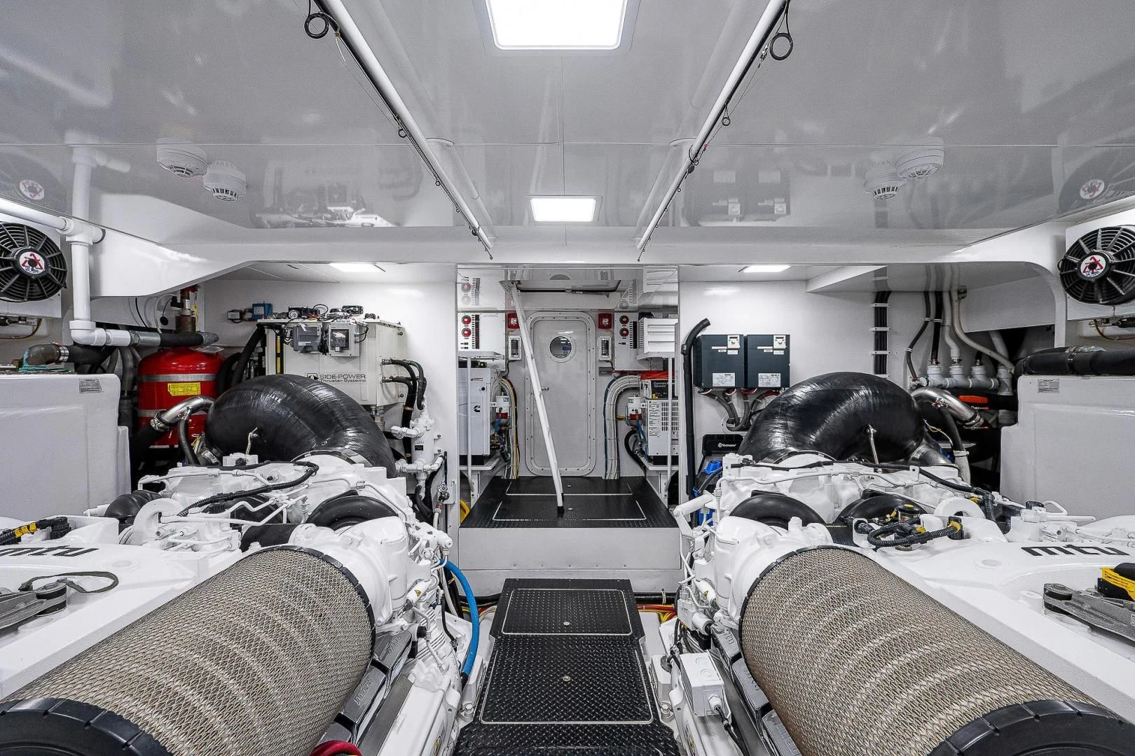 a room with many objects in it aboard KALEEN Yacht for Sale
