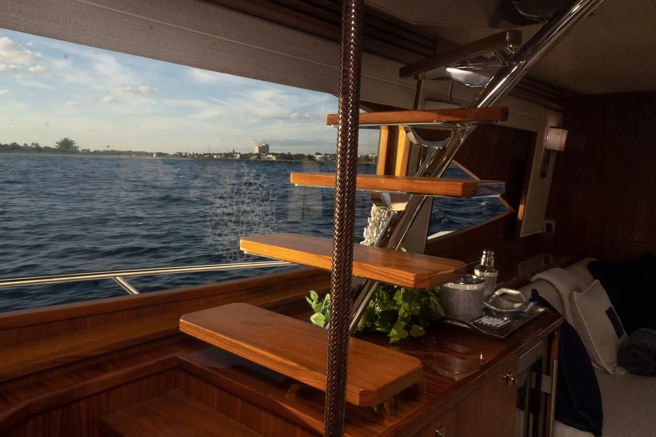 a boat on the water aboard KALEEN Yacht for Sale