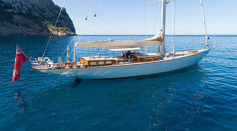 a boat on the water aboard KEALOHA Yacht for Sale