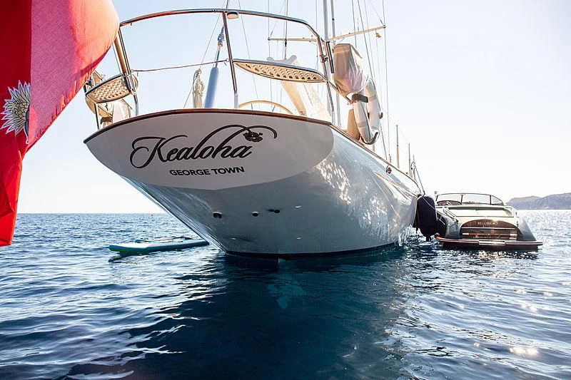 a couple of boats in the water aboard KEALOHA Yacht for Sale