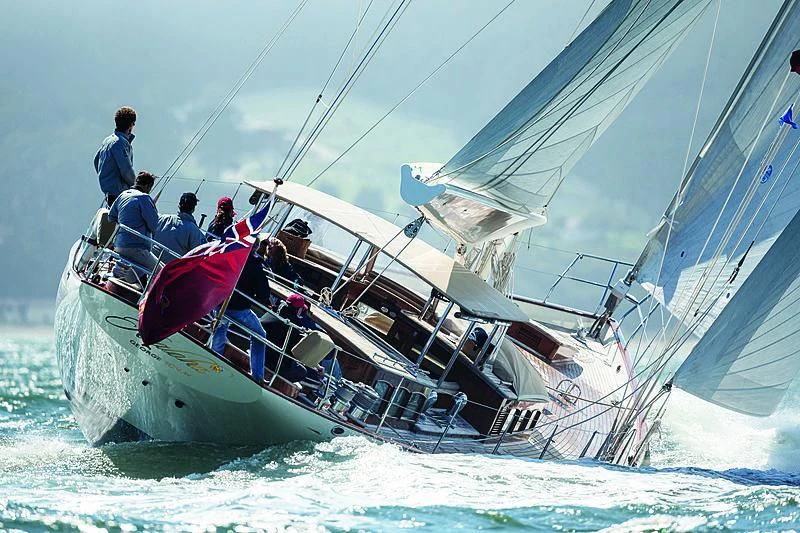 a group of people on a boat aboard KEALOHA Yacht for Sale